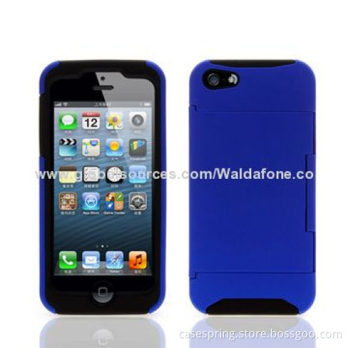 Hybrid Case for iPhone 6/5s, Plug-in Card Mobile Phone ShellNew
